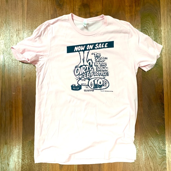 Dirty Feet Poppers Ad on Bella & Canvas Size L 100% Cotton T-Shirt LGBTQ History - Picture 3 of 5